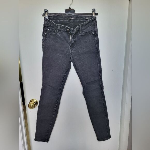 GUESS CurveX Black Skinny Jeans, size 27 - Picture 1 of 4
